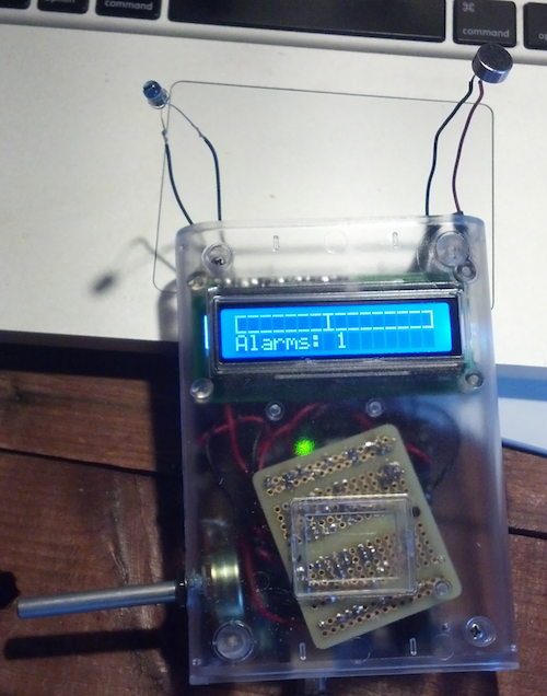 Completed Arduino Sound Alarm